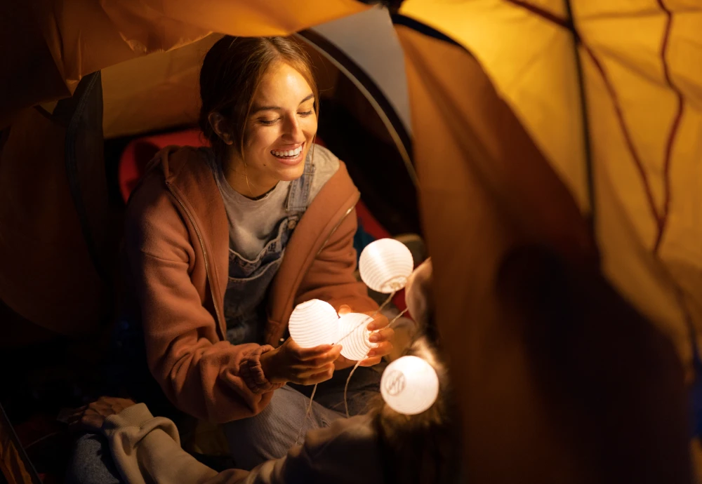 teepee tent with stove hole